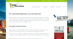 Desktop Screenshot of joylight.de